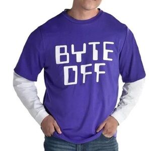 Stranger Things Byte Off T-Shirt Size Adult S/M